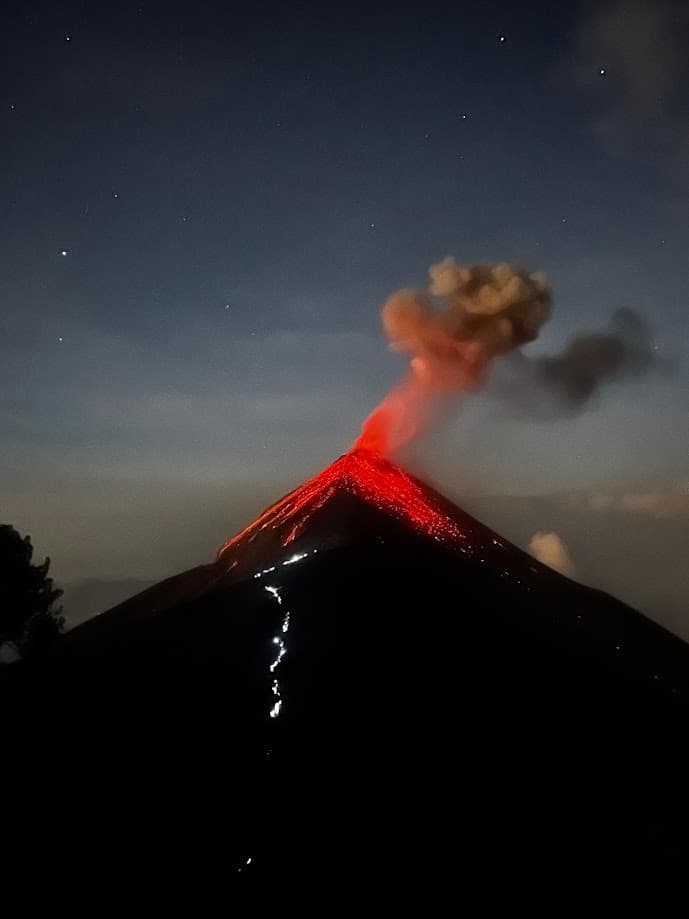 Volcan Fuego, Guatemala